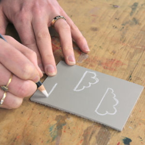 Blind Embossing With Lino