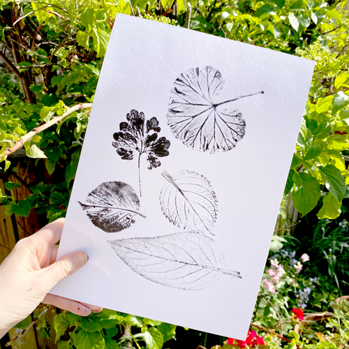 Leaf Printing 