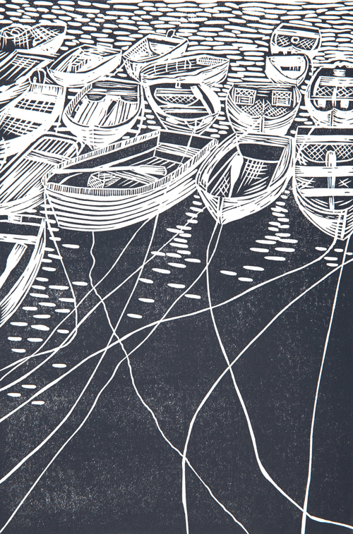 Lockdown silver lining - Learn how to make linocut prints at home