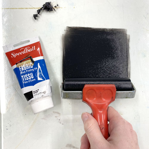 Speedball Block Printing Ink – Black and Extender