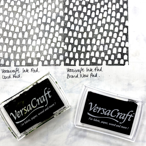 Black Ink Pad, Black Versacraft Stamp Pad, Black Ink Pad for Paper