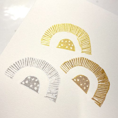 Delicata Ink Pad, Golden Glitz