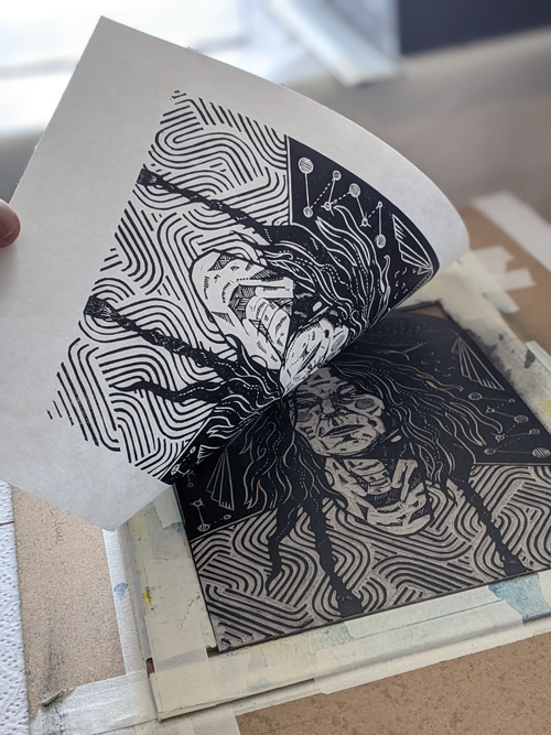 Kathy's Art Project Ideas: Patterned Penguin Printmaking