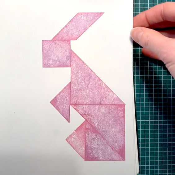 Tangram Rubber Stamps DIY!